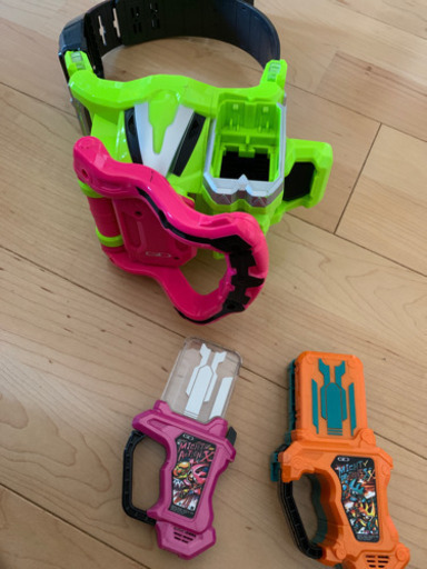 仮面ライダーエグゼイド　ビルド　ベルトセット