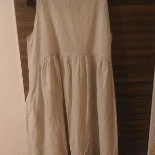 bolo ナチュラル系ミントグリーンワンピース着用感大　サイズフリーの画像