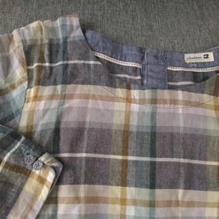 MAJESTIC LEGONきなりカットソー ＆　claud nineマドラスチェックワンピースM～Lサイズ　セットの画像