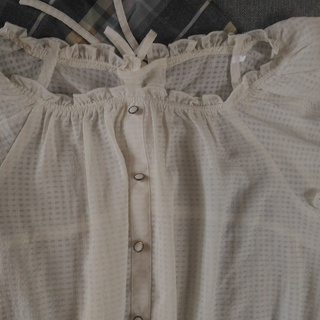 MAJESTIC LEGONきなりカットソー ＆　claud nineマドラスチェックワンピースM～Lサイズ　セットの画像