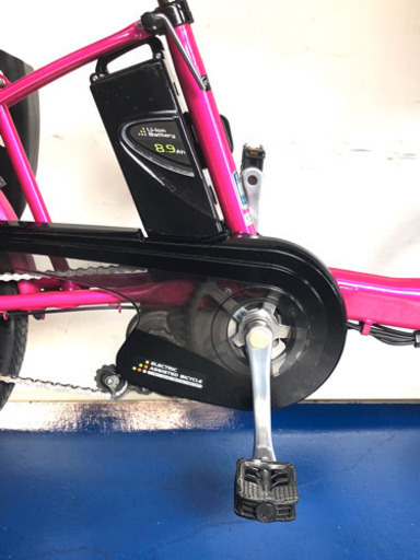 パナソニック　ギュットミニ　20インチ　3人乗り 8.9ah ピンク　電動自転車　電動アシスト