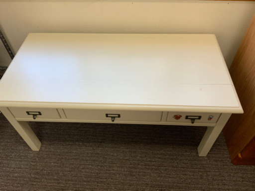 テーブル　白　中古^_^