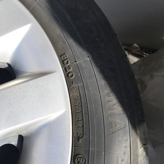 日産ジューク純正タイヤホイール4本セットの画像