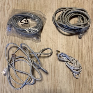 【21日午前9:00で終了します】ケーブルまとめ売り(HDMI, VGA, LANなど)の画像