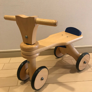 ボーネルンド 木製バイクの画像