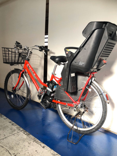 ブリヂストン　ハイディー B 26インチ 8.7ah 赤　デジタル　電動自転車