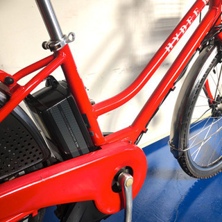 ブリヂストン ハイディー B 26インチ 8.7ah 赤 デジタル 電動自転車