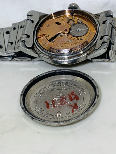 動作品　OMEGA Seamaster Automatic cal.344 半回転 自動巻 ハーフローター  スキセコ　アンティーク 