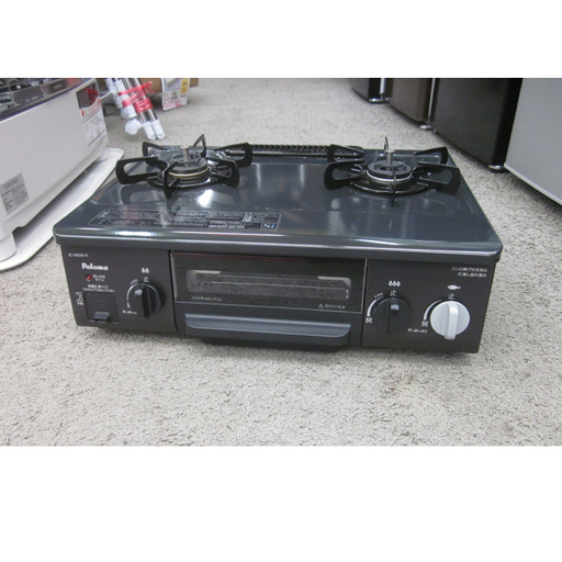 札幌 美品! グリル未使用 都市ガステーブル 2015年製 右強火 IC-N30B-R パロマ ガスコンロ 都市ガス 12A 13A 本郷通店