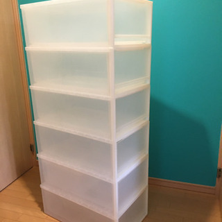 無印良品 PP 衣装ケース　6個
