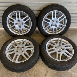 【格安】155/65R14 ヨコハマ　ES31 ダイハツ純正ホイ...