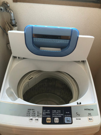 洗濯機　5キロ