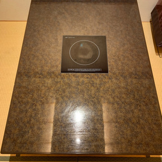 店舗/業務/飲食　SANYO（TIC-D141）IH付テーブル【4人用リモコン中央】単相100V　1400ワットW1300×D900×H680