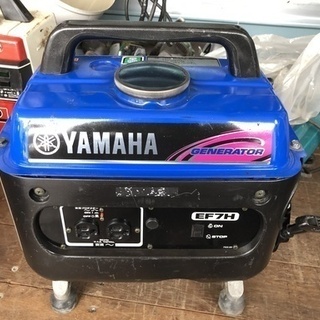 【中古】ヤマハ EF7H ポータブルエンジン 発電機 ガソリン　現状　【委OK03】