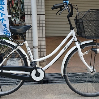中古★LEDオートライト付き自転車