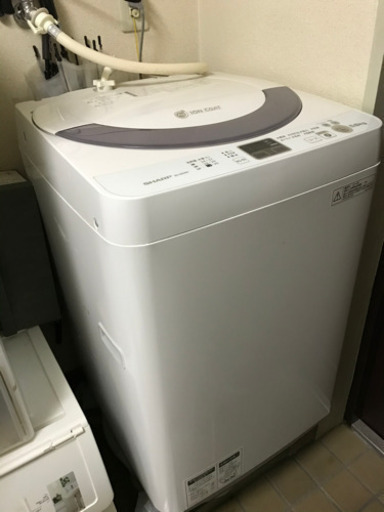 洗濯機　SHARP 格安でお譲りします　引取り限定