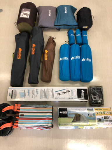 ロゴス　キャンピング用品！5〜6人テント！全セット！