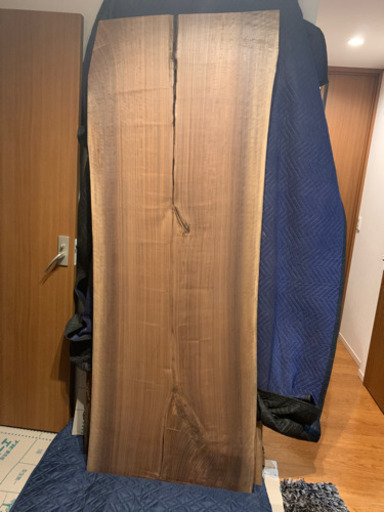 天然木　日本国産　一枚板　ウォールナット①