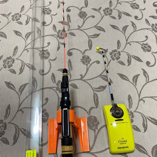 ワカサギ用ロッド、Daiwa電動リール
