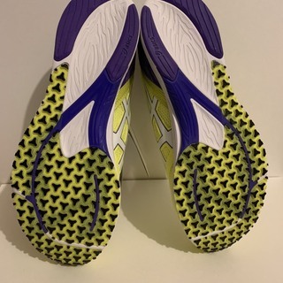 TARTHEREDGE/asics/26.5㎝/アシックス/イエロー/ターサー/ランニングシューズ/ランニングの画像