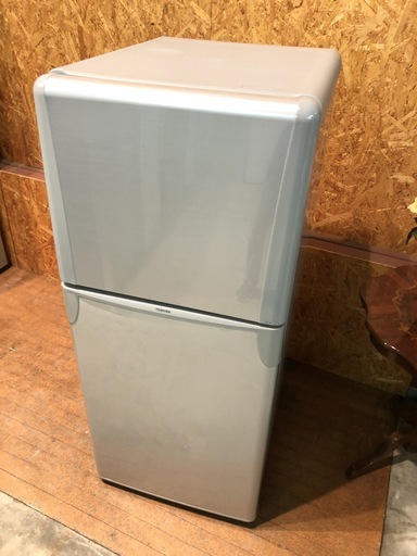 【管理KRR152】TOSHIBA 2010年 YR-12T 120L 2ドア冷凍冷蔵庫
