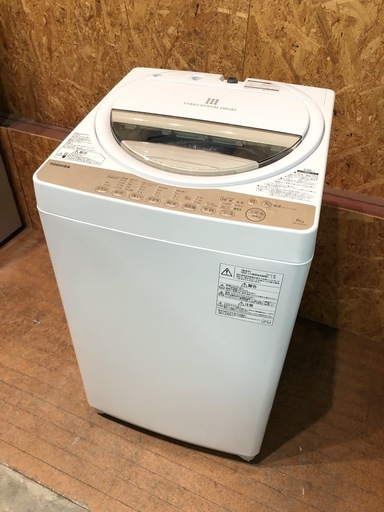 【管理KRS174】TOSHIBA 2015年 AW-6G3 6.0kg 洗濯機