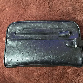値下げしました‼️お買得美品⭐️レザー Wファスナー 本革 ビジネスバッグの画像