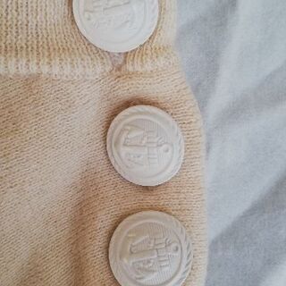 ☆PETIT BATEAUマリンセーター肩ボタンM☆の画像