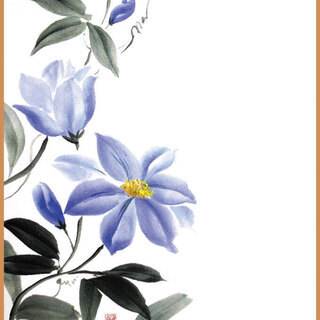【尼崎北教室】墨彩画・水墨画を描くの画像