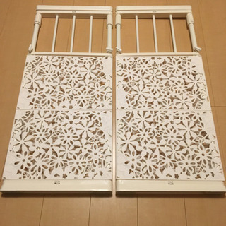 つっぱり棚　2つセット　フラワーラックの画像