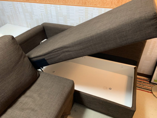 IKEA イケア　ソファ、ソファベッド、コーナーソファ、収納付き、直接引き取り歓迎