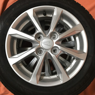 値下げ‼️135-5ダンロップENASAVE155/65R14ダイハツ純正アルミホイール 