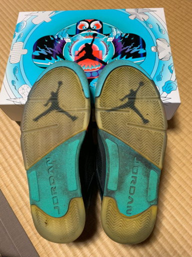 最終値下げ！希少、ナイキ NIKE ジョーダン チャイニーズニューイヤー AIR JORDAN 5 RETRO LOW CNY スニーカー 28.5 黒