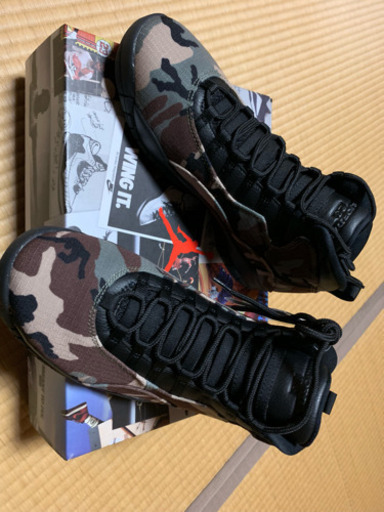最終値下げ！メモリアルなAJ10のカモフラ柄モデル！ナイキ　エア・ジョーダン10 レトロ デザート・カモ NIKE AIR JORDAN 10 RETRO DESERT CAMO