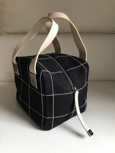 CHANEL シャネル チョコバー キャンパスレザーバック