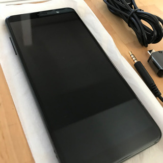 （取引中）docomo SC-02L Galaxy Feel2 黒　未使用　ケース付きの画像