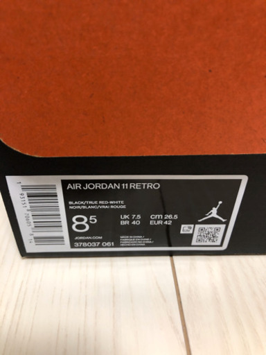 NIKE/ナイキ AIR JORDAN 11 RETRO BRED/エアジョーダン 11 レトロ ブレッド