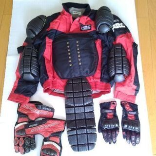 HONDA HRC ライダースジャケット［中古美品］おまけ付の画像