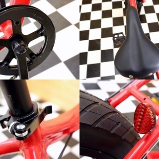 ファットバイク　ダイニチ　GX2　20インチ　レッド　自転車　サイクリング　自社便配達可能　生活の画像
