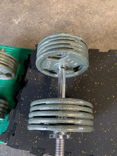 スクリューダンベルセット　　27.5kg 2個