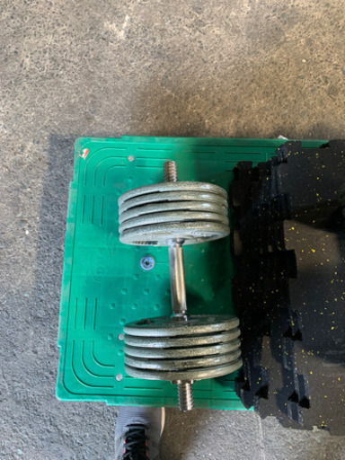 スクリューダンベルセット　　27.5kg 2個