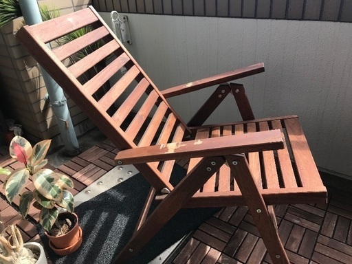 IKEA 屋外用折り畳み式チェア