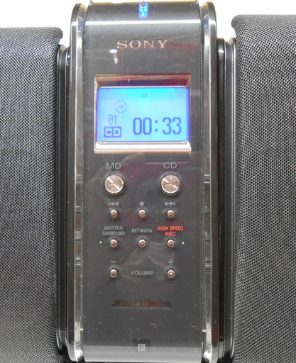 SONY  CD/MD ミニコンポ LAM-Z05 Net MDデスクトップオーディオシステム 2005年製 ソニー  ☆ PayPay(ペイペイ)決済可能 ☆ 札幌市 清田区 平岡