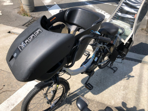 ヤマハ子供2人乗り電動自転車