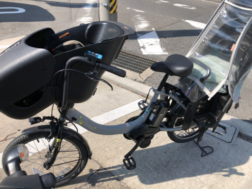 ヤマハ子供2人乗り電動自転車