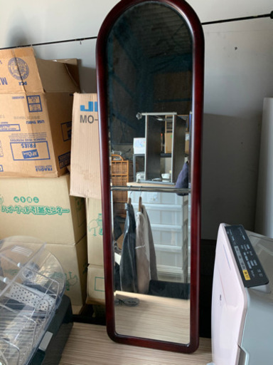 カリモク全身鏡