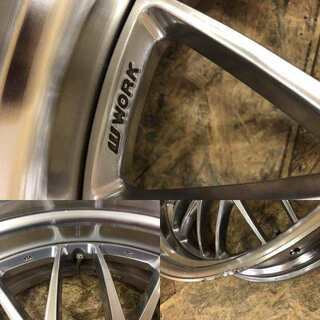 WORK Gnosis GH2-SR グノーシス 社外ホイール 21インチ 4本 9/10J5HPCD120+12/+15 深リム BMW (VHL59) クレジットカード QR決済可能の画像