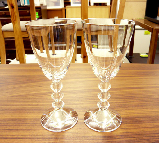Baccarat バカラ ベガ ワイングラス 2客セット クリスタルガラス 札幌 西岡店