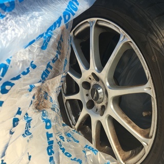 スタッドレス DUNLOP WINTER MAXX 215/50R17 2018年冬購入 ホイール付き 4本セットの画像