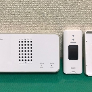 ワイヤレスチャイム 押ボタン・受信器セット EWS-S5030 ...